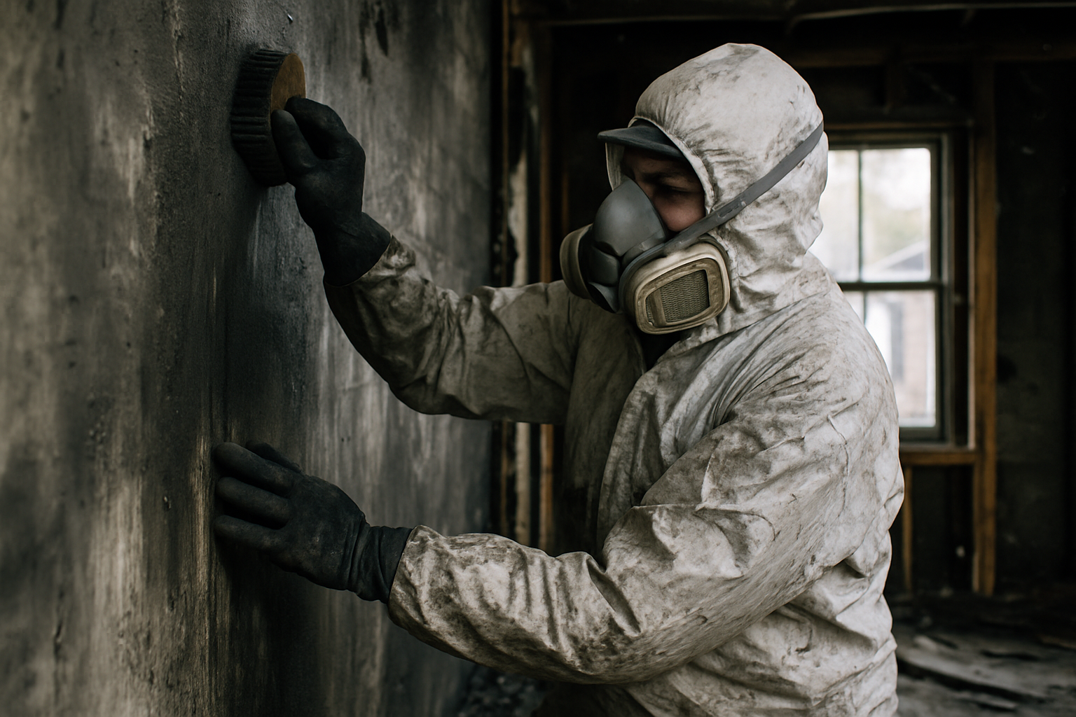 Fire damage restoration equipment used in Austin